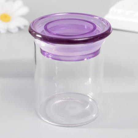 Decor for creativity Glass "Jars with a lid" MIX 4.7x4.7x6 cm-2