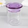 Decor for creativity Glass "Jars with a lid" MIX 4.7x4.7x6 cm