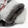 Women's socks "Snowman" Sand color, size 23