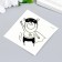 Tattoo on the body color phosphorus "Bear superhero" 6x6 cm