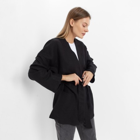 Women's jacket, black color, size 50-4