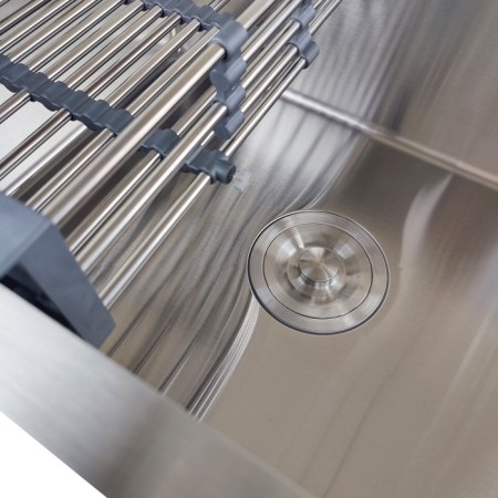 Kitchen sink Gerda GS 5045 S, 500x450 H = 200 mm, color satin-3