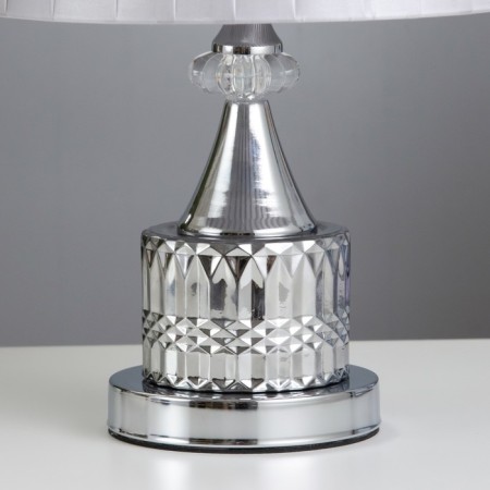 Elegy light lamp E27 40W Chrome-gray 26x26x39 cm-3