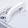 Domik toilet for cats closed with a door 43*32*33 cm, gray
