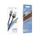 Borofone BX28 DIGNITY, USB - Type -C, 3A, 1 m, PVC, Black