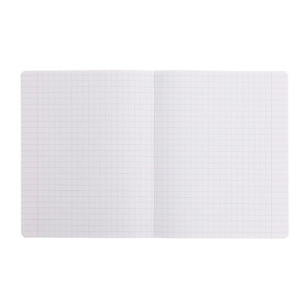 Notebook of 12 sheets in a large cage "Cuties with a bow", cover coated paper, VD-LIK, OFSET block, MIX-1