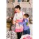 Apron Ethel "Favorite Grandmother" 60x65 cm, 100% cotton, reps 190 g/m2