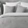 Set "MIKA": a bedspread 160 x 220 cm, pillowcases 40 x 40 cm - 2 pcs, gray