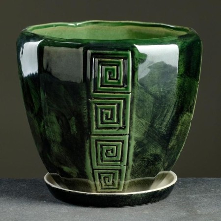 Set of pots 3 pcs. Sparta Green: 11.5l, 5, l, 1.8l-1
