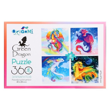 Puzzle "Yellow Dragon", 360 elements-2