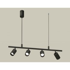 A set of suspended rotary lamp with composite crystal Ambrella Light, Traditional Diy, XB9002100, GU5.3, Black Sand, Black Polished