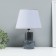 Table lamp "Theory" 1x40W E14 dark blue 22.2x22.2x33cm
