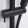 Shower system Wasserkraft A28801, tropical shower, thermostat, hand watering can, black