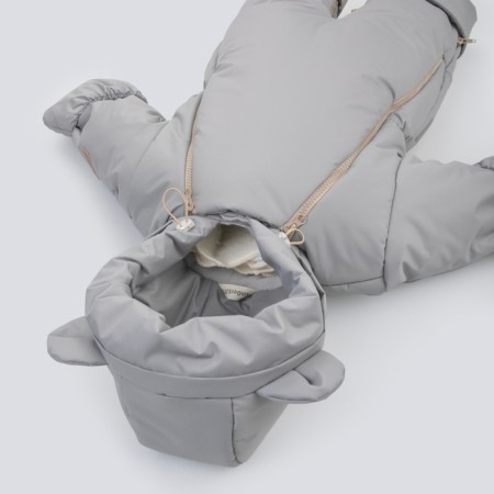 Kinderlitto transformer Kinderlitto "New Piccolino", height 68-80 cm, color Gray-3