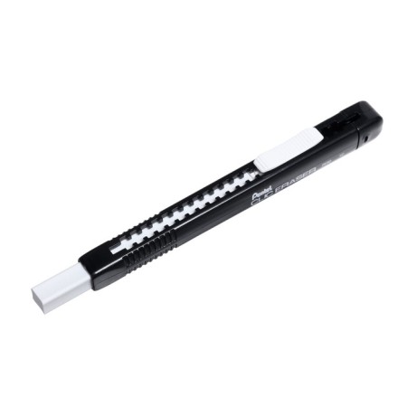 Eraser-pencil Eraser Pentel Clica Eraser2, Outvivable, 6 x 80 mm, matte, black translucent case-6