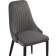 CHIL STILL A Metal Carcass Metal/velor, black/dark gray 47x57x89 cm