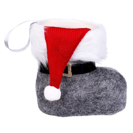 Candlest "Boot", with a cap, color gray color-2