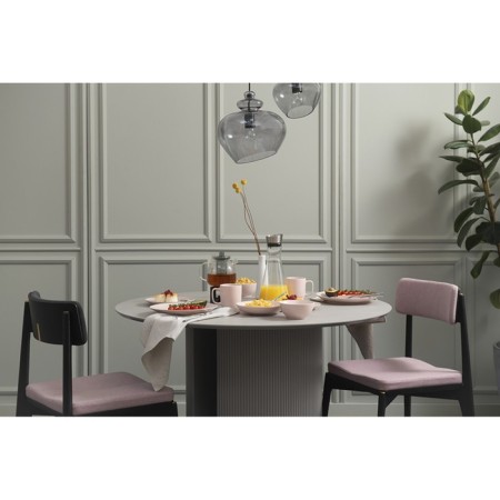 A set of dining plates Liberty Jones Simplicity, D = 26 cm, 2 pcs, pink color-7