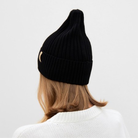 Female hat Minaku "Truffel" color Black, size 56-58-1