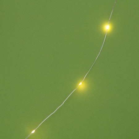 Garland “thread” 20 m dew, IP44, silver thread, 200 LED, warm white glow, 2 modes, solar battery-7