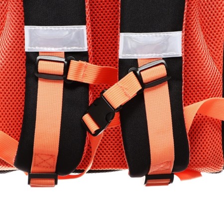 Frame backpack, 35x26x13, Seventeen, girl EVA, black/orange-5