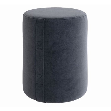 Roni Pouf 2, 350 x 350 x 455, topaz (velor)