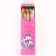 Penal-football Plastic, 75x195x25 mm, assembly, Minnie Mouse and unicorn