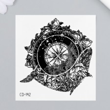 Tattoo on the body Black 