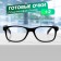 Ready glasses GA0625 (color: C1 black; diopter: + 2; Toning: no)