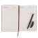 Deliciper of Leduced A5, 100 sheets in a ruler, with a pen for a handle, cover of Light PVC, mix