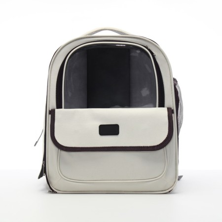 A backpack-carrier for cats and dogs, 30 x 40 x 25 cm, white-2