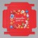 Folding box "Happy New Year", 20 x 20 x 5 cm, New Year