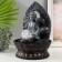 The desktop fountain from the network, backlight "Buddha in gray with jugs" 20x20x30 cm