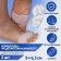 Correctors - separators for the toes, on the cuff, breathing, 4 separators, silicone, 8 × 7 cm, pair, beige color