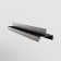 The joint amplifier for the Technical tra005tl-31b overhead track system, 18x3.2x2 cm, black color