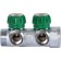 Collector regulator Stout SMB-6850-011202, 1 ", 2 exits, 3/4", flat seal