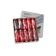 A set of household threads IDEAL 40/2, length 366 m, assorted color (red shades), 10 pcs to the UP