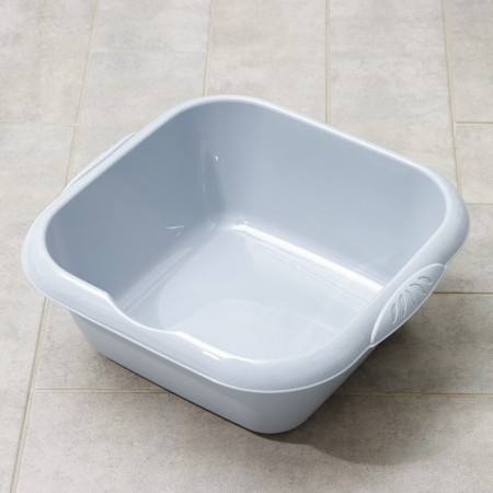 Square pelvis, 12 l, 40 × 38 × 15 cm, color gray color-2