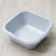 Square pelvis, 12 l, 40 × 38 × 15 cm, color gray color