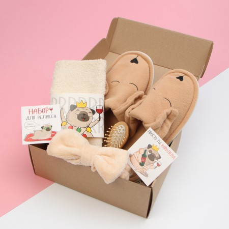 Gift set "for relaxation" towel and accessories-1
