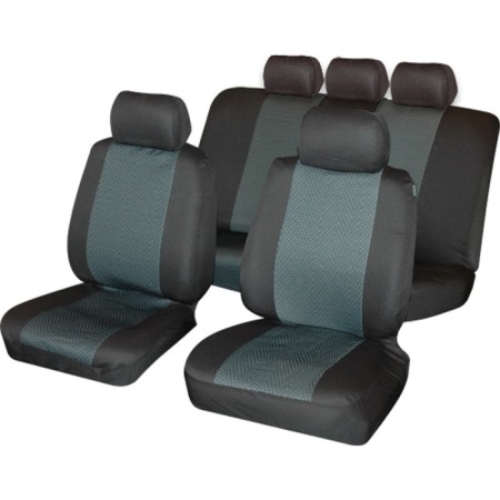 Car covers Autostandart alba, universal, 9 objects, gray