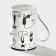 Porcelain share mug "Black Cat", 300 ml, white color