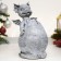 Piggy bank "Dragon" Gray stone, 12x17x22cm