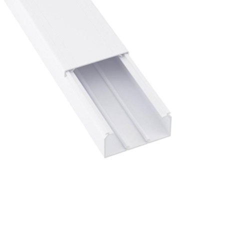 DKC TA-GN cable channel, 2 m, 80x40 mm, white-1