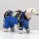 The overalls printed with the lock on the back, size 12 (ds 28 cm, OG 38 cm, Osh 27 cm), blue
