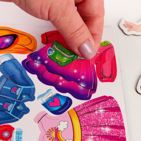 Magnetic game Dressing "Sweet Girl"-6