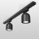 Elektrostandard track lamp, OGMA, 80x80x135 mm, GU10, black color