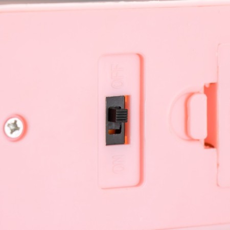 Ночник "Сердца" 5хLED 4000К 2хАА розовый 20х12х5,5см RISALUX-8
