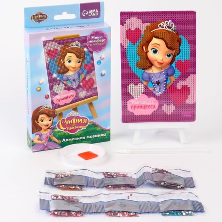 Diamond mosaic, 16x10.5 cm, Sofia beautiful-1