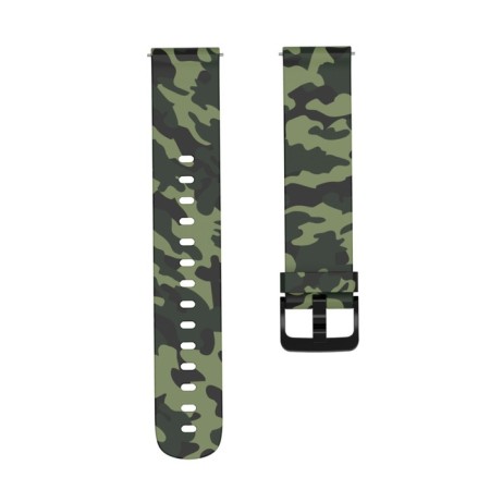 Army smart watch strap, 20 mm, silicone-2